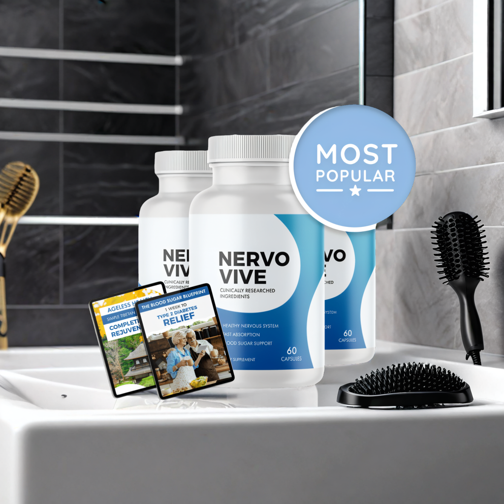 Nervovive - 3 Bottles + 2  Ebooks