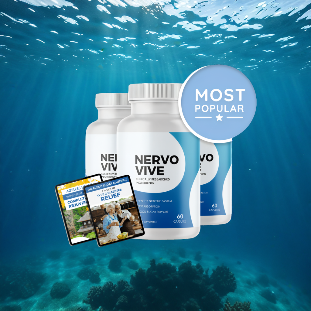 Nervovive - 3 Bottles + 2  Ebooks