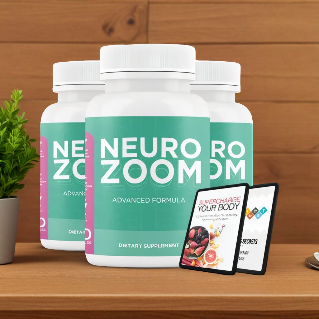 NeuroZoom - 90 Days Supply + 2 Bonus eBooks