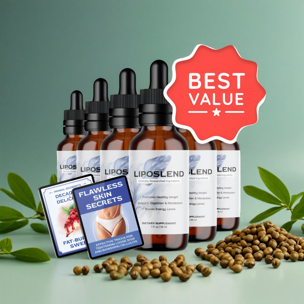 LipoSlend - 6 Bottles + 2  Ebooks