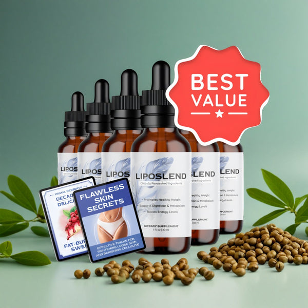 LipoSlend - 6 Bottles + 2  Ebooks