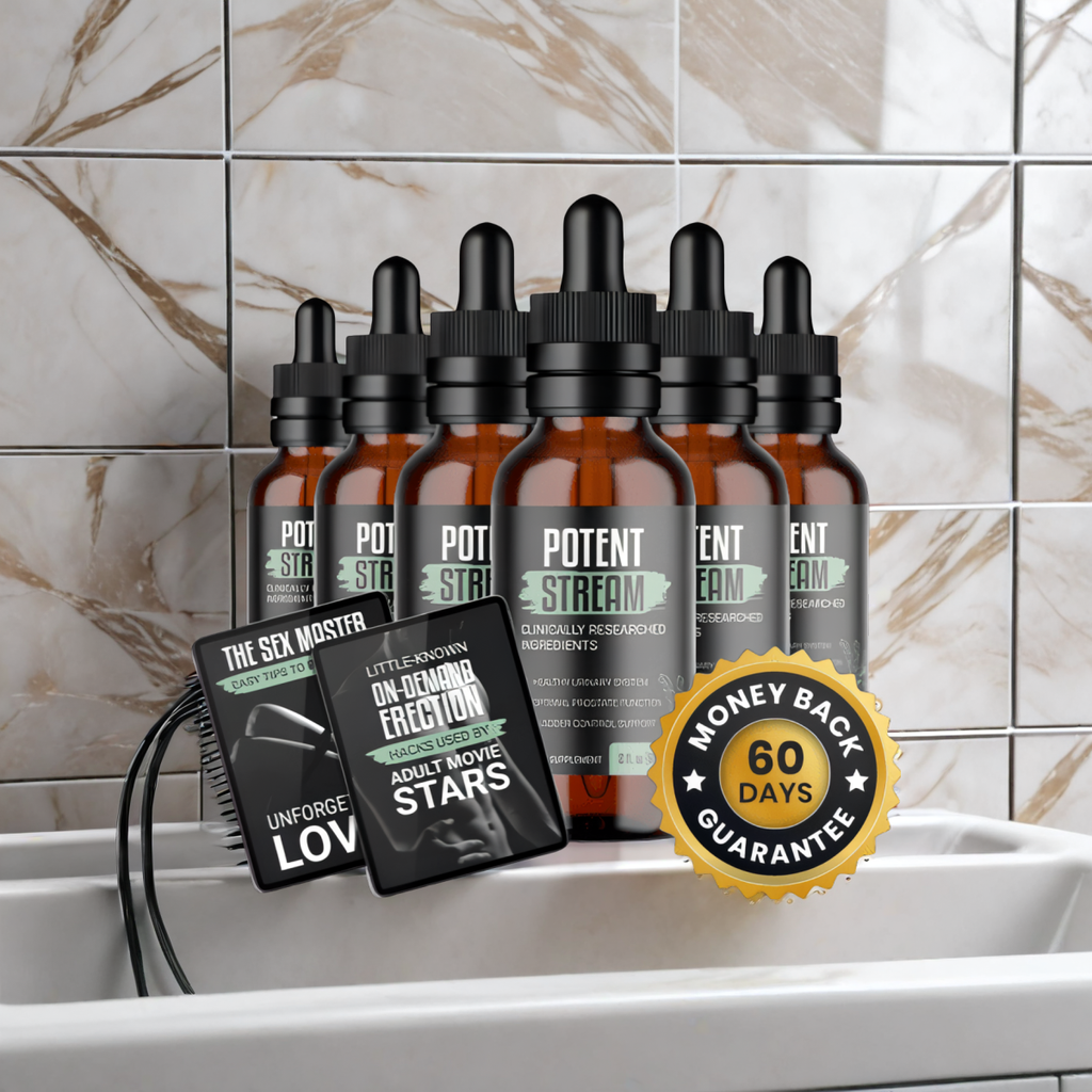 PotentStream - 6 Bottles + 2  Ebooks