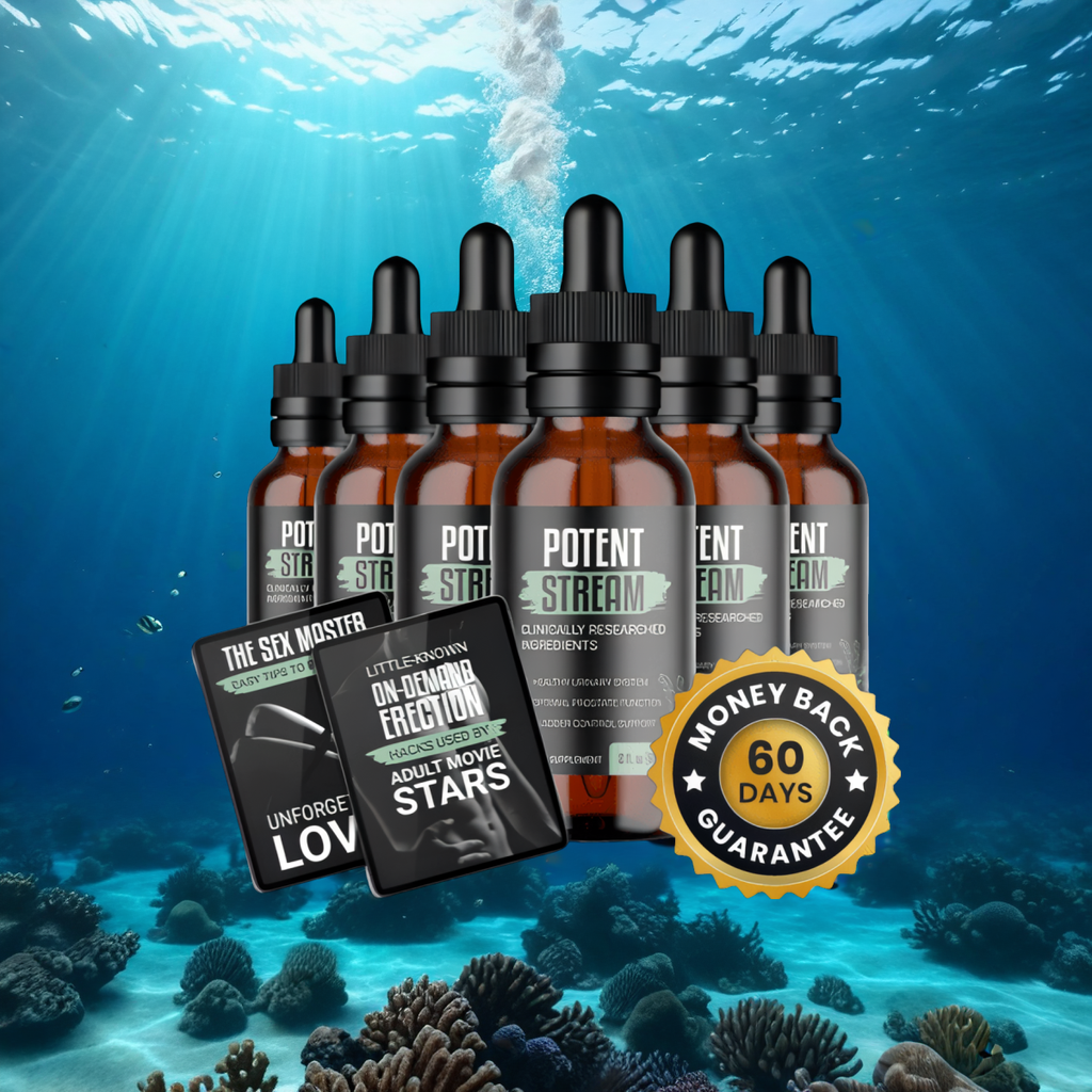 PotentStream - 6 Bottles + 2  Ebooks